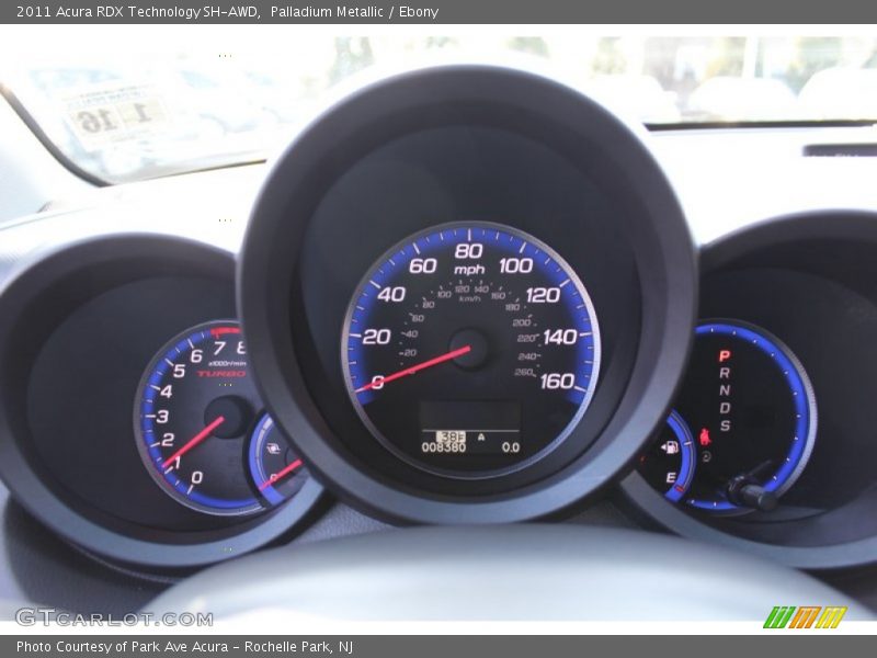  2011 RDX Technology SH-AWD Technology SH-AWD Gauges