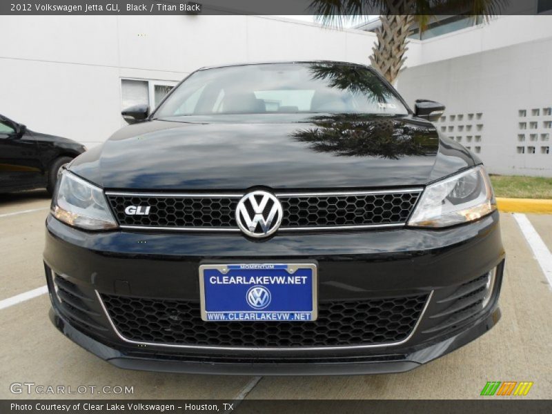Black / Titan Black 2012 Volkswagen Jetta GLI