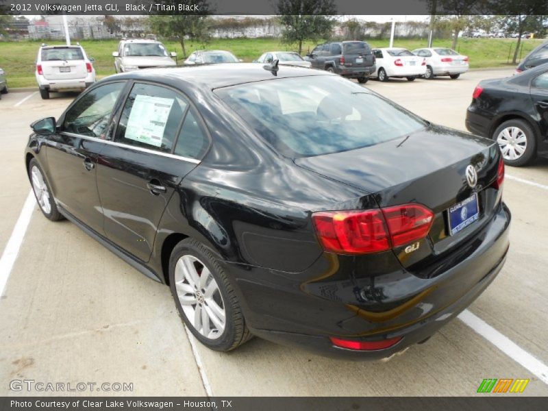 Black / Titan Black 2012 Volkswagen Jetta GLI