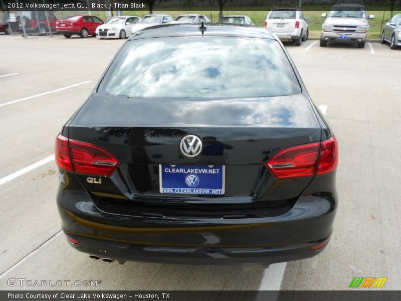 Black / Titan Black 2012 Volkswagen Jetta GLI