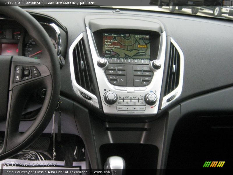 Gold Mist Metallic / Jet Black 2012 GMC Terrain SLE