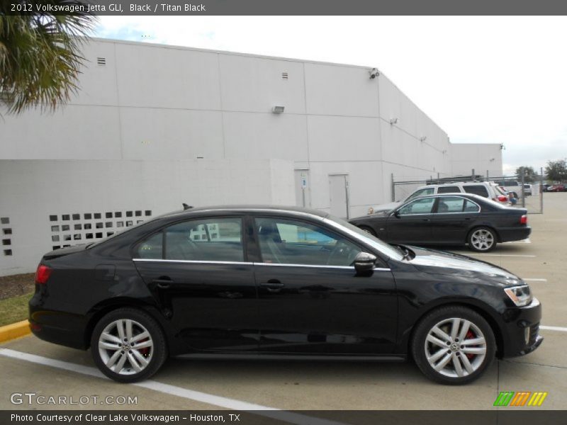 Black / Titan Black 2012 Volkswagen Jetta GLI