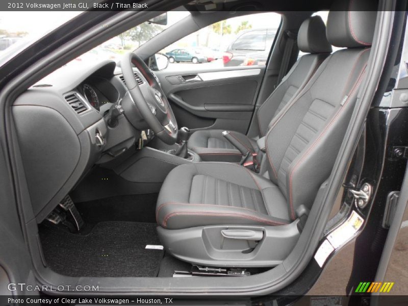  2012 Jetta GLI Titan Black Interior
