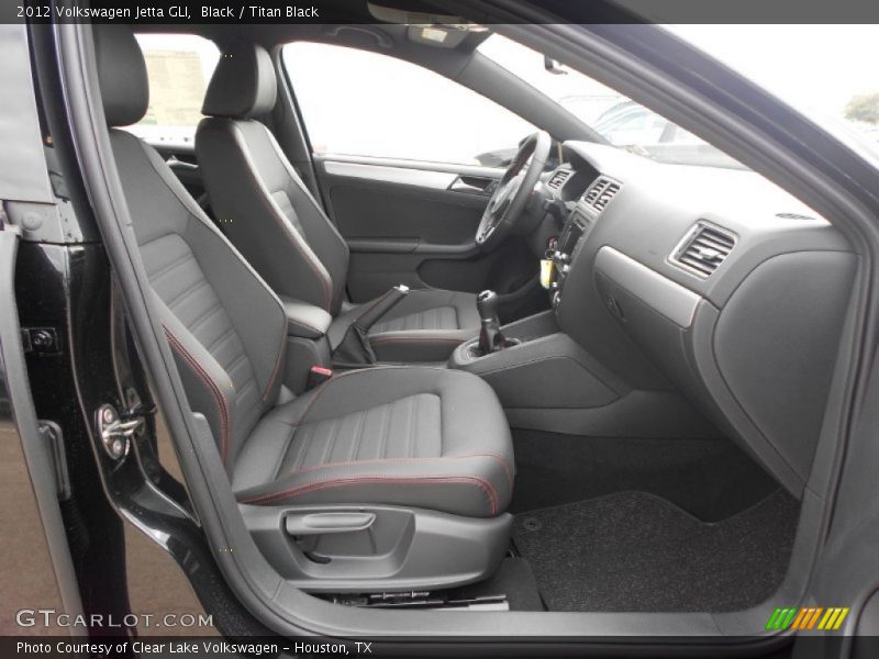  2012 Jetta GLI Titan Black Interior