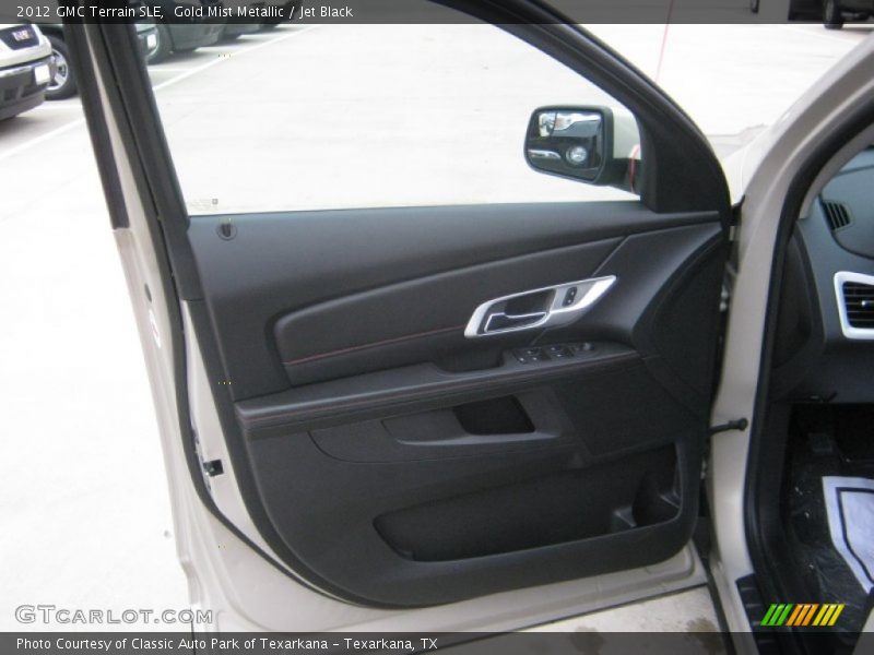 Gold Mist Metallic / Jet Black 2012 GMC Terrain SLE