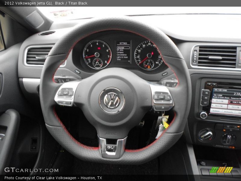  2012 Jetta GLI Steering Wheel