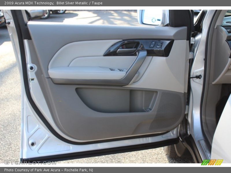 Billet Silver Metallic / Taupe 2009 Acura MDX Technology