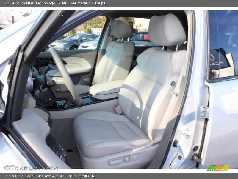 Billet Silver Metallic / Taupe 2009 Acura MDX Technology