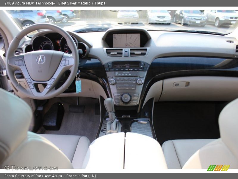Billet Silver Metallic / Taupe 2009 Acura MDX Technology