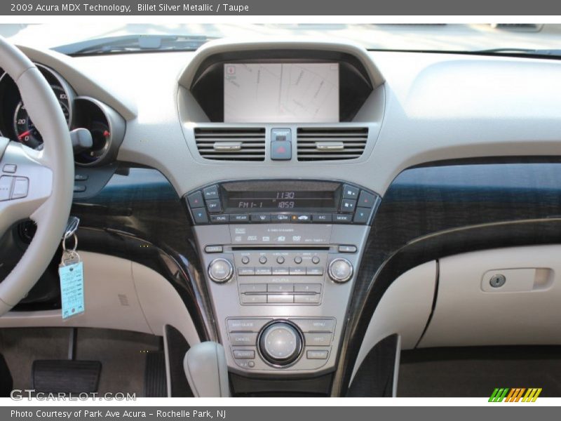 Billet Silver Metallic / Taupe 2009 Acura MDX Technology