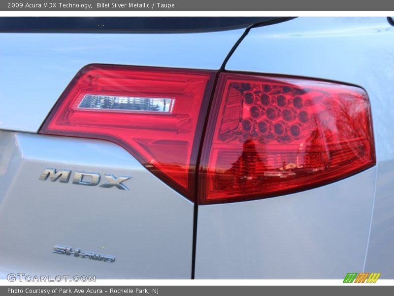 Billet Silver Metallic / Taupe 2009 Acura MDX Technology