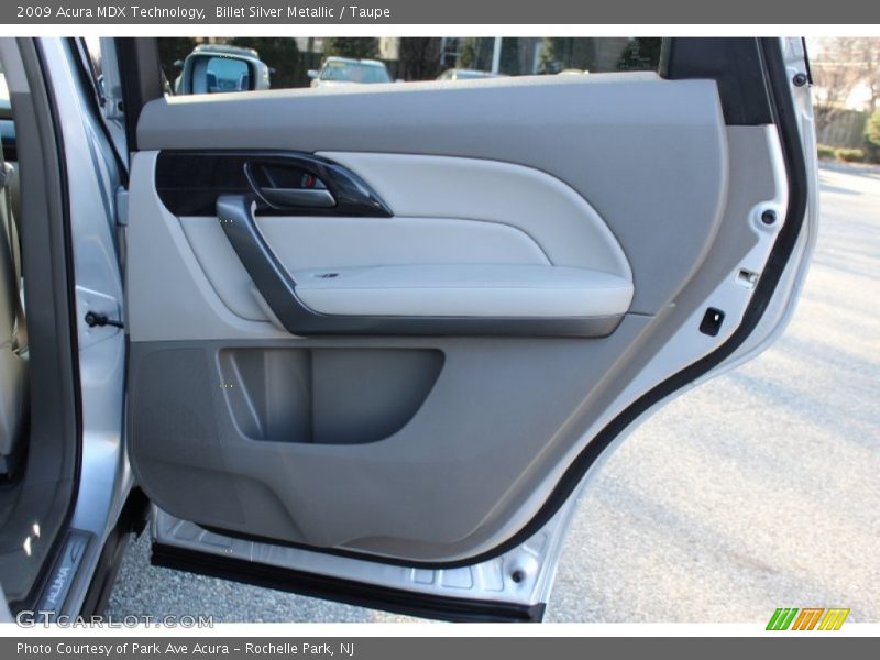 Billet Silver Metallic / Taupe 2009 Acura MDX Technology