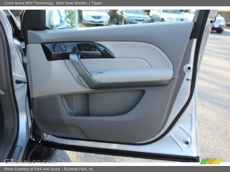 Billet Silver Metallic / Taupe 2009 Acura MDX Technology