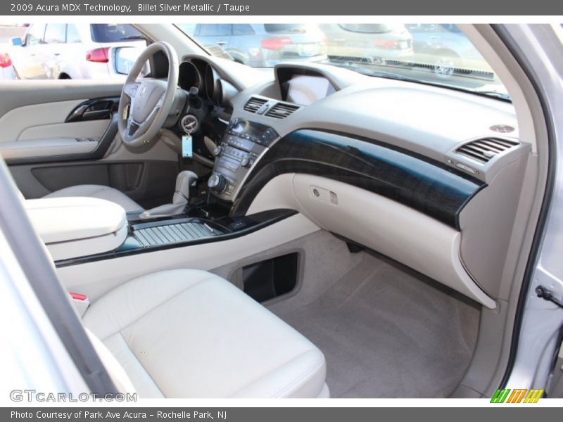 Billet Silver Metallic / Taupe 2009 Acura MDX Technology