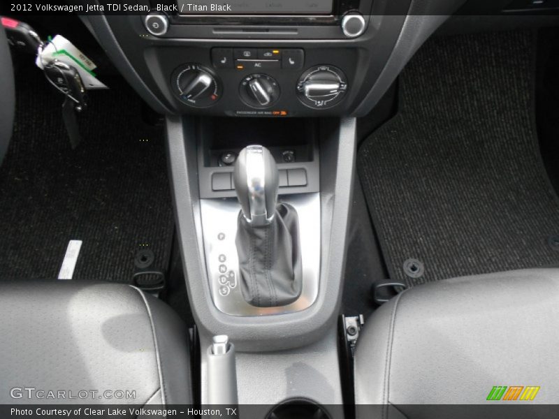 Black / Titan Black 2012 Volkswagen Jetta TDI Sedan