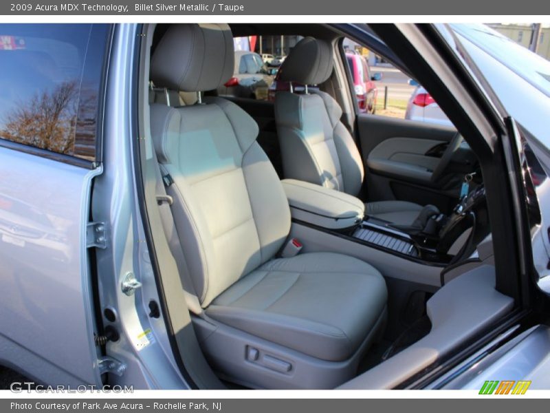 Billet Silver Metallic / Taupe 2009 Acura MDX Technology