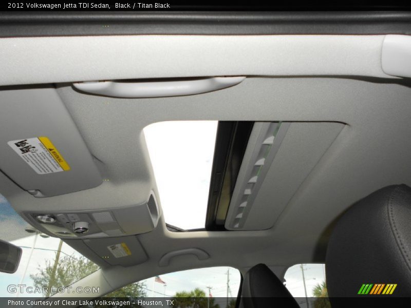Black / Titan Black 2012 Volkswagen Jetta TDI Sedan