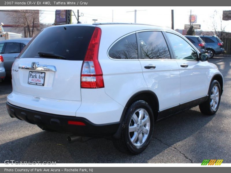 Taffeta White / Gray 2007 Honda CR-V EX 4WD
