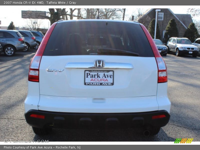 Taffeta White / Gray 2007 Honda CR-V EX 4WD
