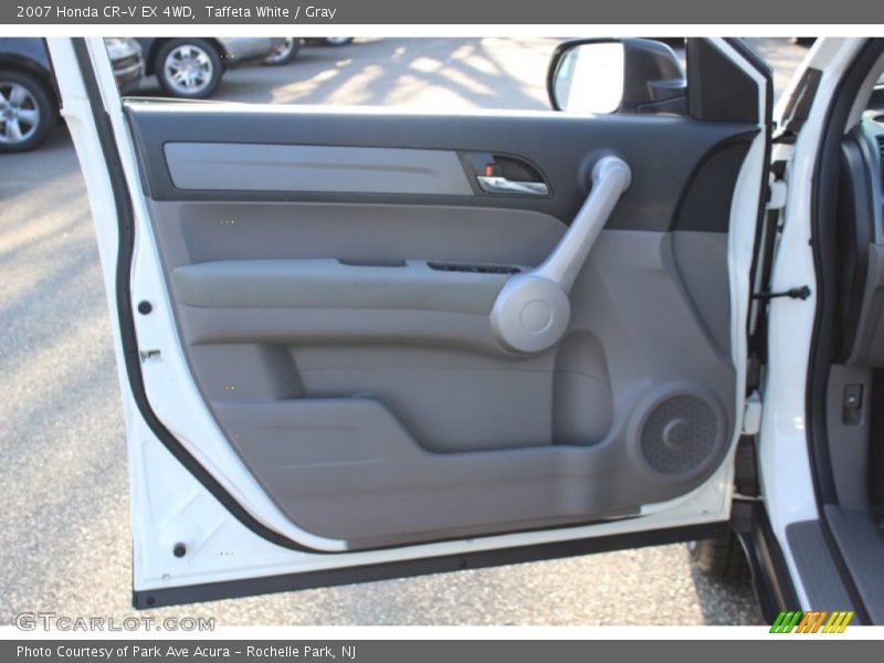 Taffeta White / Gray 2007 Honda CR-V EX 4WD