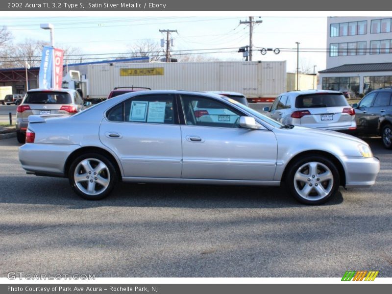 Satin Silver Metallic / Ebony 2002 Acura TL 3.2 Type S