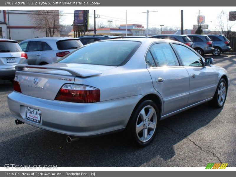 Satin Silver Metallic / Ebony 2002 Acura TL 3.2 Type S