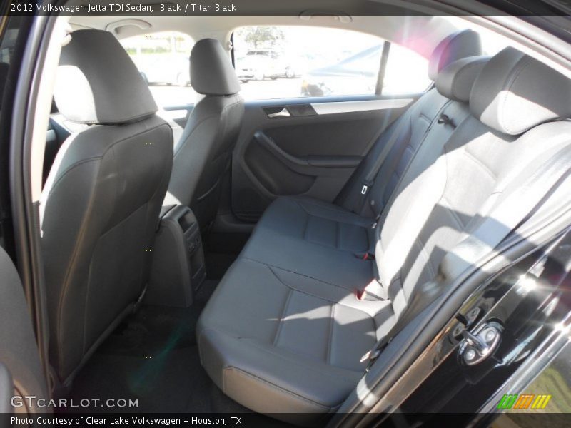 Black / Titan Black 2012 Volkswagen Jetta TDI Sedan