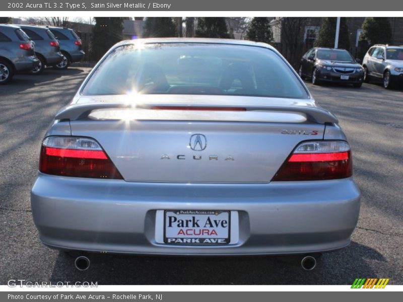 Satin Silver Metallic / Ebony 2002 Acura TL 3.2 Type S