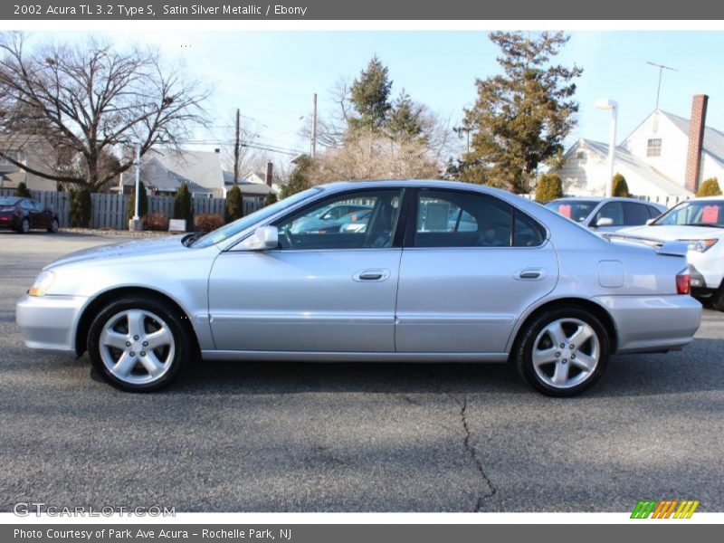Satin Silver Metallic / Ebony 2002 Acura TL 3.2 Type S