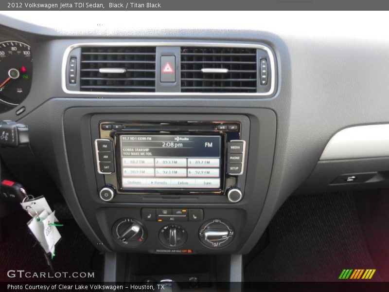 Black / Titan Black 2012 Volkswagen Jetta TDI Sedan