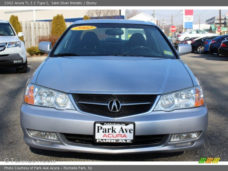 Satin Silver Metallic / Ebony 2002 Acura TL 3.2 Type S