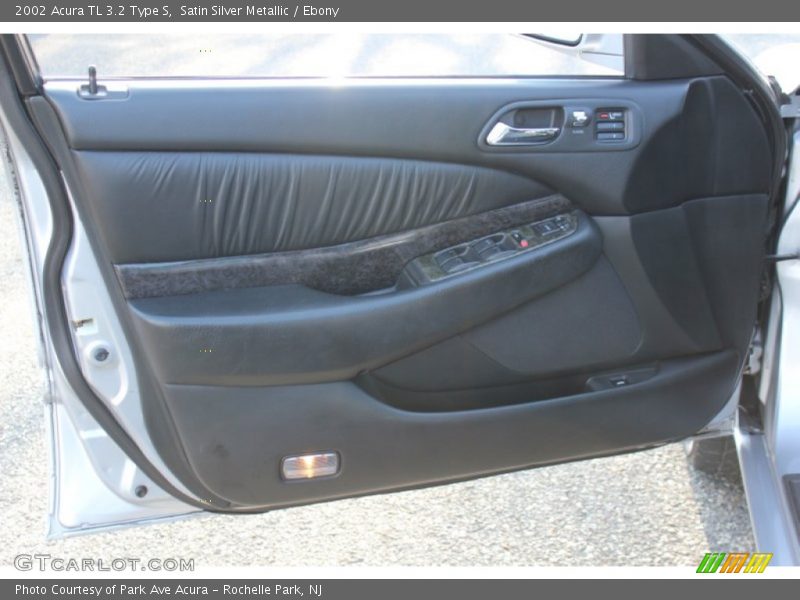 Satin Silver Metallic / Ebony 2002 Acura TL 3.2 Type S