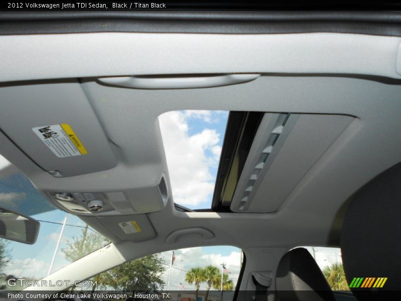Black / Titan Black 2012 Volkswagen Jetta TDI Sedan