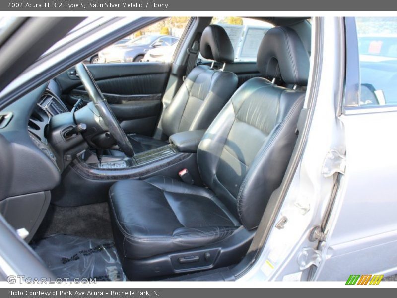 Satin Silver Metallic / Ebony 2002 Acura TL 3.2 Type S