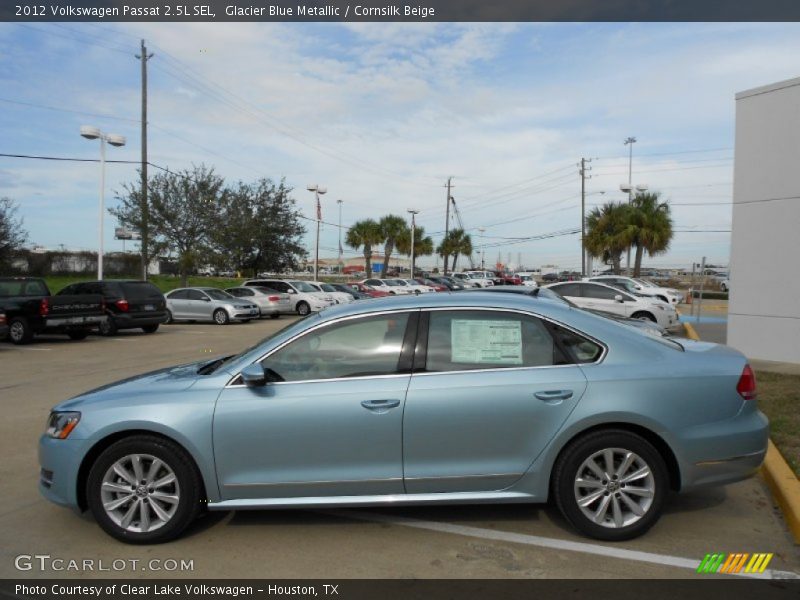  2012 Passat 2.5L SEL Glacier Blue Metallic