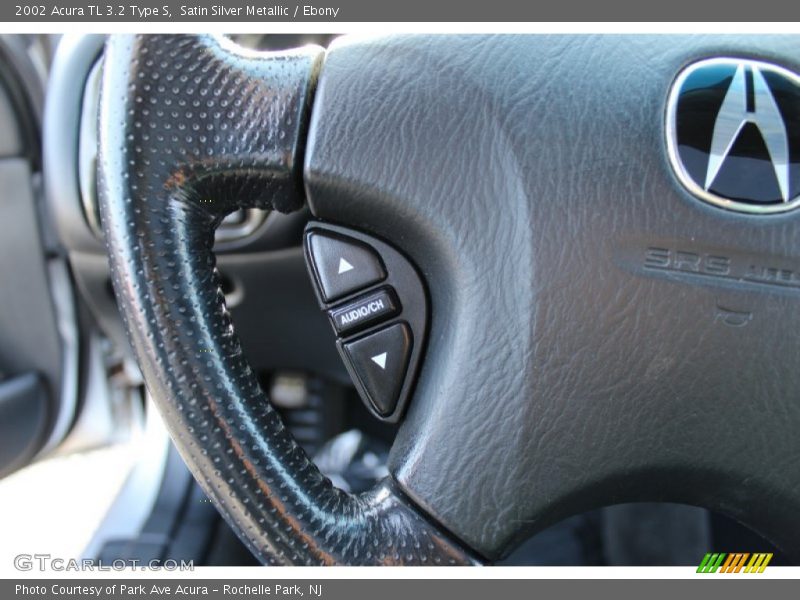 Satin Silver Metallic / Ebony 2002 Acura TL 3.2 Type S