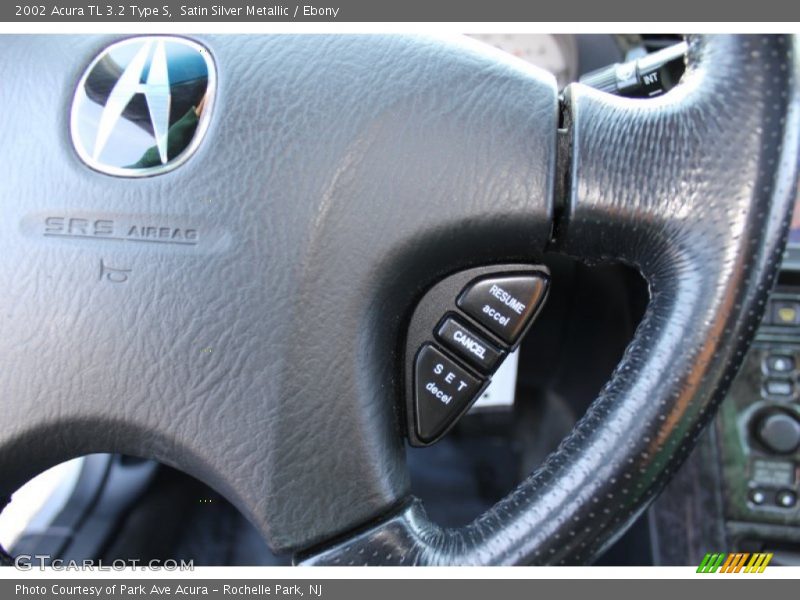 Satin Silver Metallic / Ebony 2002 Acura TL 3.2 Type S