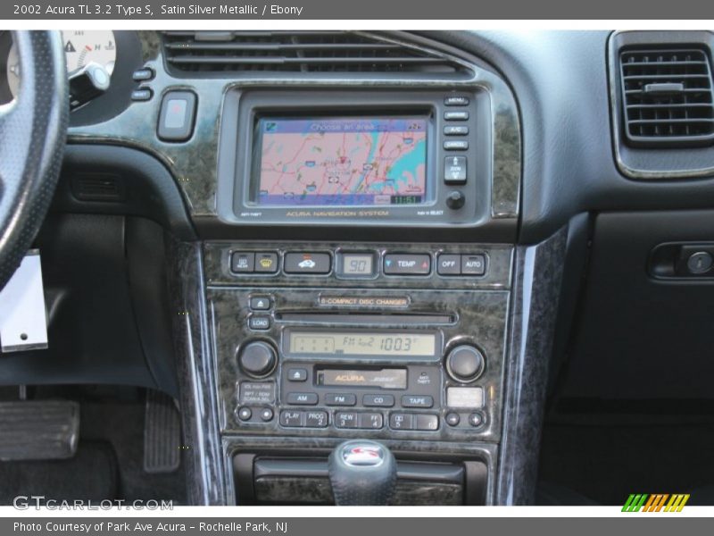 Satin Silver Metallic / Ebony 2002 Acura TL 3.2 Type S