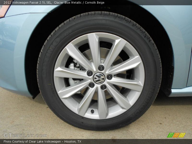  2012 Passat 2.5L SEL Wheel