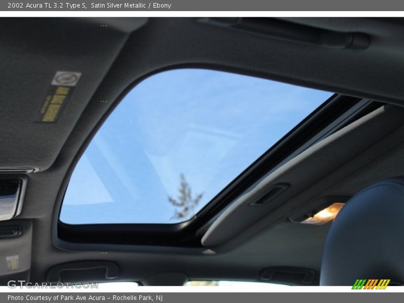 Sunroof of 2002 TL 3.2 Type S