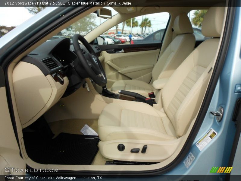  2012 Passat 2.5L SEL Cornsilk Beige Interior