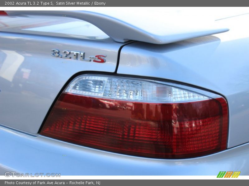 Satin Silver Metallic / Ebony 2002 Acura TL 3.2 Type S