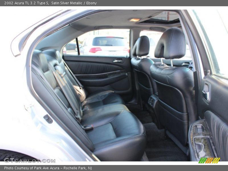 Satin Silver Metallic / Ebony 2002 Acura TL 3.2 Type S