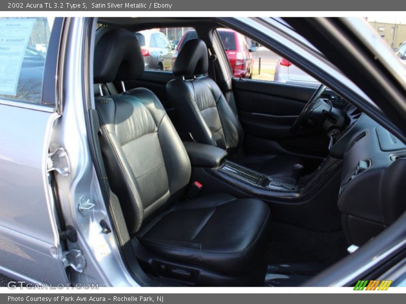 Satin Silver Metallic / Ebony 2002 Acura TL 3.2 Type S
