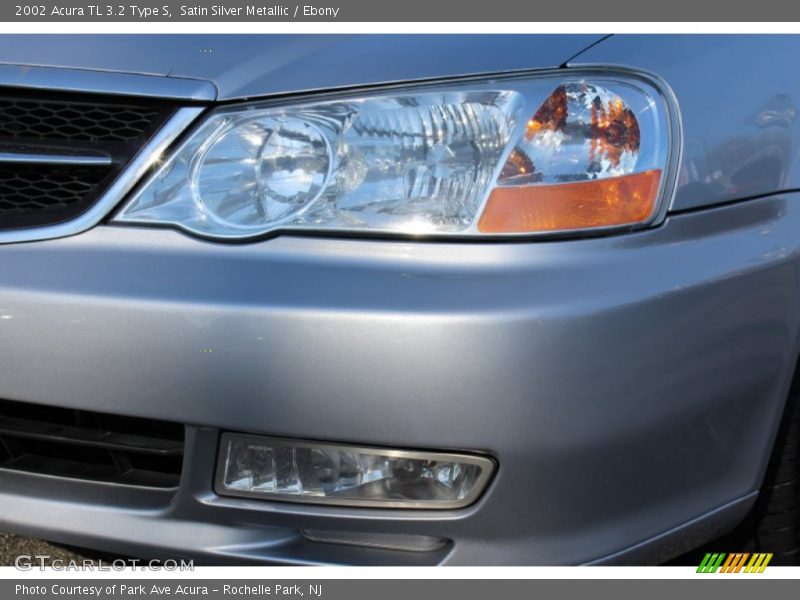 Satin Silver Metallic / Ebony 2002 Acura TL 3.2 Type S