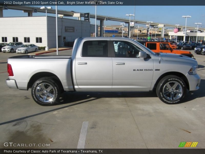  2012 Ram 1500 Sport Crew Cab Bright Silver Metallic