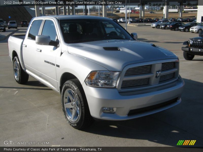 Front 3/4 View of 2012 Ram 1500 Sport Crew Cab