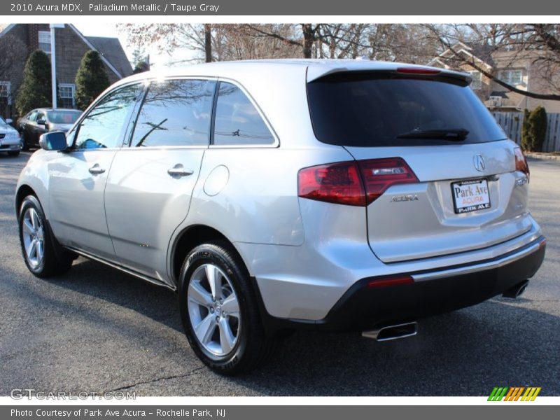 Palladium Metallic / Taupe Gray 2010 Acura MDX