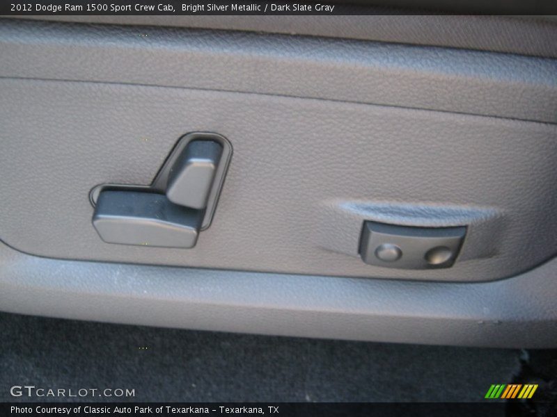 Bright Silver Metallic / Dark Slate Gray 2012 Dodge Ram 1500 Sport Crew Cab
