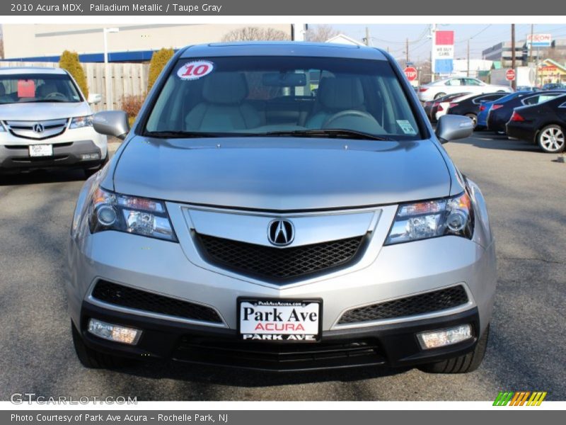 Palladium Metallic / Taupe Gray 2010 Acura MDX